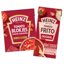 Heinz tomato frito, polpa, blokjes, gepelde- of gezeefde tomaten*